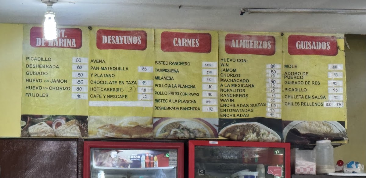 Fonda Ivonne Menu - Image 2